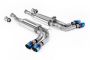 Milltek Sport  Cat Back Valved with Burnt/Blue Titanium GT-90 Trims - Re-uses OE Valve Motors - NOTE - Requires additional OE Clamp and Bolt from Mercedes 2 x A 203 490 06 41 / 2 x N 910143 008006)  Mercedes  G-Class  G63 (W463) 4.0 Bi-Turbo V8 (ROW Non GPF/OPF Cars Only)