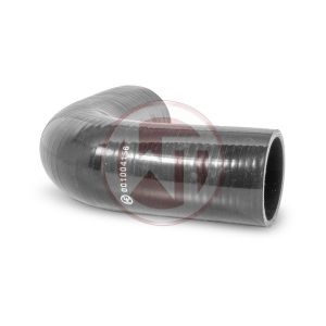 Ã˜76mm (3) silicone hose 90Â° bend black