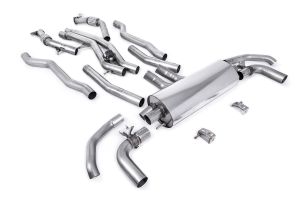  Cat Back System - Non Resonated (Loudest) - Fits to OE Tailpipes - Does not require cutting