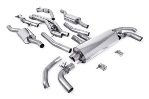  Cat Back System - Resonated - Fits to OE Tailpipes - Does not require cutting