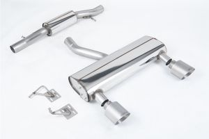  Resonated (quieter) with Brushed Titanium GT-115 Tips