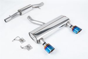  Resonated (quieter) with Burnt / Blue Titanium GT-115 Tips