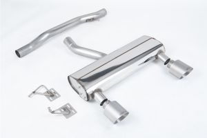  Non Resonated (louder) with Brushed Titanium GT-115 Tips