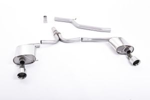 Dual Outlet. Requires A4 3.2 S line dual-outlet rear valance