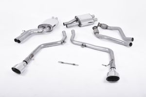 Race Version (not recommended for road use). Dual Polished Oval Tips