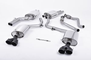 Quad Outlet Ceramic Black Tips - EC Approved