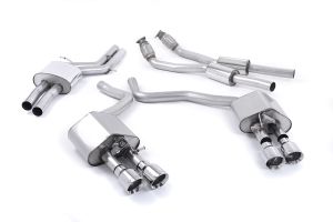  Resonated (quieter) with Polished tips. Some 2016 and later models have an updated valve location on one rear silencer meaning the wiring loom needs extending to accommodate.