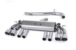 GPF Back - Non-resonated (louder). Quad Round Titanium Tips