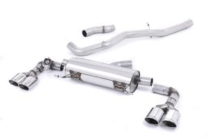 Non-resonated (louder). Quad Polished Oval Tips