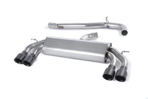 Non-Valved Race System. Non-resonated (louder). Quad Round Cerakote Black Tips