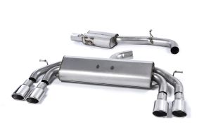 Non-Valved Race System. Resonated (quieter). Quad Oval Polished Tips