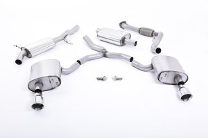 Resonated (quieter) with Dual GT-100 Polished Trims - EC Approved