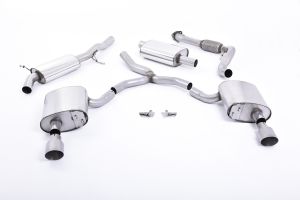 Resonated (quieter) with Dual GT-100 Titanium Trims - EC Approved