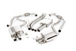  Cat Back Resonated with Quad JET-100 Carbon Trims EC Approved