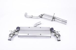  Cat Back Resonated (EC Approved) with Polished Oval Trims