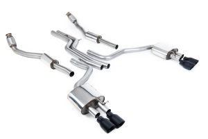  Non-resonated (louder) with Cerakote Black Tips - Recommended with Valve Delete Modules SSXAU405 to prevent ECU fault codes