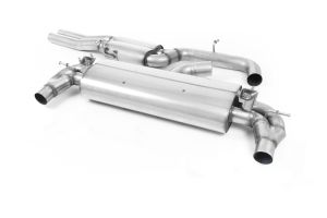 Cat Back Resonated (EC Approved) with Polished Oval Trims
