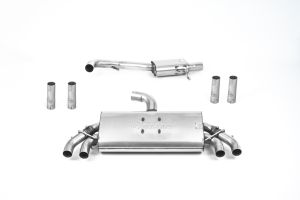 GPF Back - Resonated - Quad Round Titanium Tips - EC Approved
