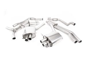Cat Back Resonated EC Approval Coming Soon - with Polished Oval Trims
