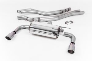 Cat Back Resonated with Titanium GT-90 Trims