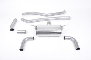  L Model - Race Non-Res Dual Outlet (Required M340i Rear Valance) Black Cerakote GT-90 Trims