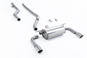  Race Non-Res Dual Outlet (Required M340i Rear Valance) Polished GT-90 Trims
