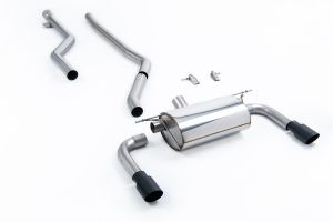  Race Non-Res Dual Outlet (Required M340i Rear Valance) Black Cerakote GT-90 Trims