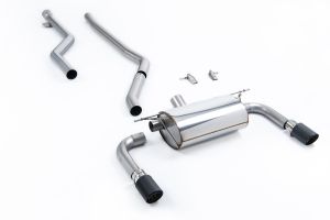  Race Non-Res Dual Outlet (Required M340i Rear Valance) Carbon Fibre Jet-90 Trims