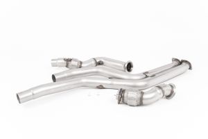  Removes OE Primary Cats and OPF/GPF's - Requires Stage 2 ECU Software - Must be fitted with Milltek Sport Catback Only