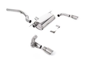  GPF Back - Non-Resonated Race with Titanium GT-90 Trims (OE Requires Cutting)