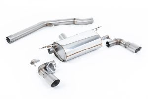  GPF Back - Non-Resonated Race with Titanium GT-90 Trims (OE Requires Cutting)