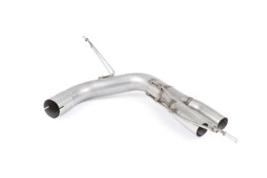  Rear Silencer Bypass Non-Valved (Louder) with GT-80 Polished Trims (OE Twin Left Valance)