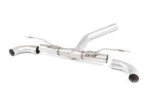  Rear Silencer Bypass Non-Valved (Louder) with JET-90 Carbon Trims (M135i Valance)