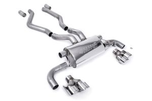  OPF/GPF Back‚ with Quad GT-100 Polished Trims (Requires OE System to be Cut)  - ECE R59 Approved
