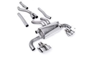  OPF/GPF Bypass‚ Quad GT-100 Polished Trims - Requires Stage 2 ECU Software
