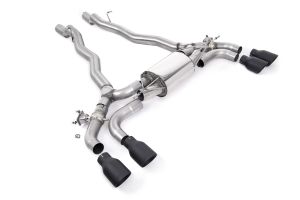  Centre Resonator Back System with Cerakote Black GT-100 Trims (Does not fit vehicles with front silencer number 18 30 8 092 607)