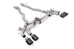  Centre Resonator Back System with Carbon Fibre JET-100 Trims (Does not fit vehicles with front silencer number 18 30 8 092 607)