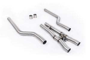  Fits to OE Downpipes and OE Particulate Filter Back System Only (Only compatible with models up to Nov 2020 build date) (OE requires cutting) - Requires Stage 2 ECU Remap or OPF/GPF Bypass Module (Available from www.leib-engineering.de)