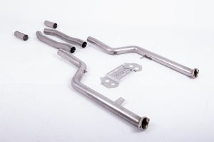  OPF/GPF Bypass - Non-Resonated (Louder) - Fits to OE Downpipes & Milltek Sport Axle Back System Only - Requires Stage 2 ECU Remap or OPF/GPF Bypass Module (Available from www.leib-engineering.de)