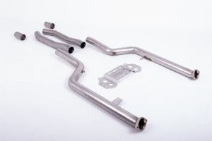  OPF/GPF Bypass - Non-Resonated (Louder) - Fits to OE Downpipes & OE Axle Back System Only (OE Requires Cutting) - Requires Stage 2 ECU Remap or OPF/GPF Bypass Module (Available from www.leib-engineering.de)