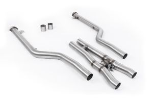  Fits to OE Downpipes and OE Particulate Filter Back System Only (Only compatible with models Flanged front connections) (OE requires cutting)- Requires Stage 2 ECU Remap or OPF/GPF Bypass Module (Available from www.leib-engineering.de)