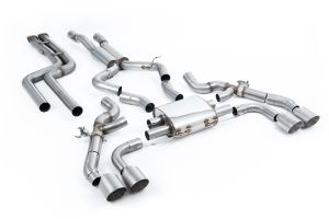  OPF/GPF Bypass System - Non-Resonated (Louder) - Requires Stage 2 ECU Remap or OPF/GPF Bypass Module (Available from www.leib-engineering.de)‚ GT-115 Titanium Trims