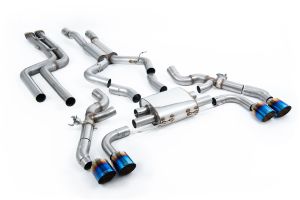  OPF/GPF Bypass System - Non-Resonated (Louder) - Requires Stage 2 ECU Remap or OPF/GPF Bypass Module (Available from www.leib-engineering.de)‚ GT-115 Burnt Titanium Trims