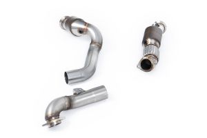  with HJS HQ 200CPSI Cats (No CEL or ECU Software Required) - Fits to OE OPF/GPF & Milltek Sport 3" OPF/GPF Bypass Sections