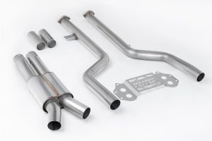  Secondary Cat Bypass - Resonated - Fits to OE Downpipes & Milltek Sport Axle Back System Only