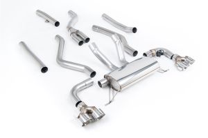  Quad GT-100 Polished Trims (Does NOT Requires OE System to be Cut) 