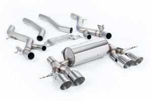  OPF/GPF Back with Centre Resonator Bypass & GT-115 Polished Trims (OE Requires Cutting)