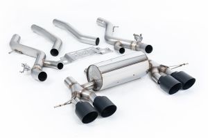 OPF/GPF Back with Centre Resonator Bypass & GT-115 Cerakote Black Trims (OE Requires Cutting)