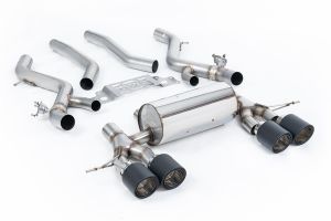  OPF/GPF Back with Centre Resonator Bypass & JET-115 Carbon Trims (OE Requires Cutting)