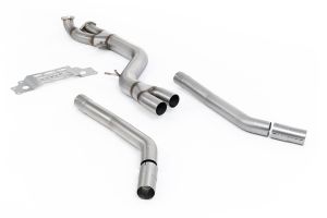  OPF/GPF Bypass Single Pipe 102mm - Non Resonated to Milltek Axle Back Only - Requires Stage 2 ECU Remap or OPF/GPF Bypass Module (Available from www.leib-engineering.de) - NOTE Does not require MSBM406 if installing with Milltek Downpipes